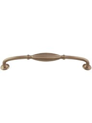 Tuscany Cabinet Pull - 8 13/16 inch Center-to-Center in Brushed Bronze.